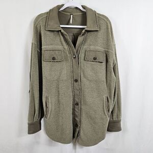 Free People Ruby Jacket In Green - Size XS